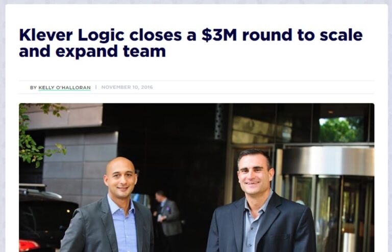 Built-in-Austin — Klever Logic closes a $3M round to scale and expand team