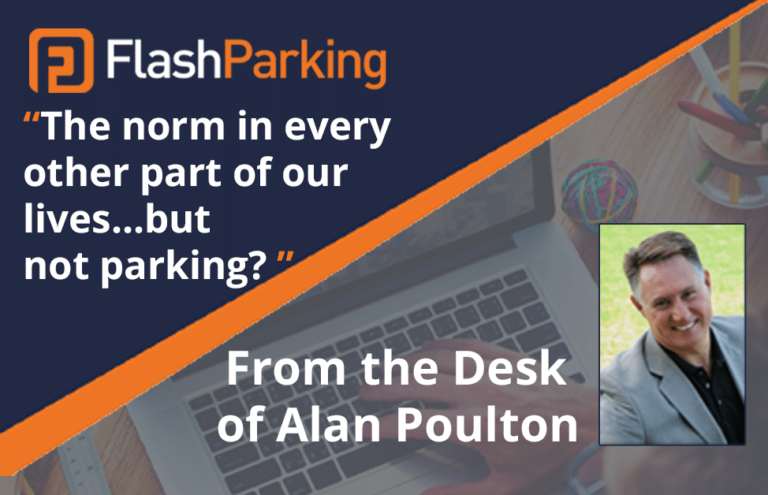 The norm in every other part of our lives…but not parking? 
